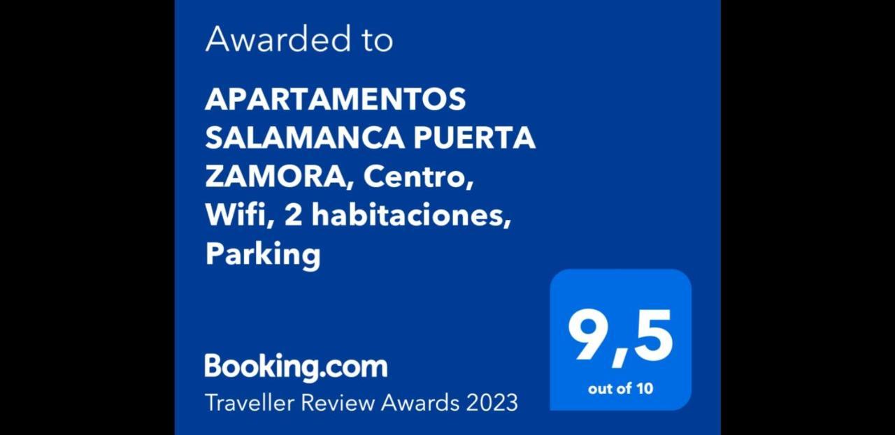 Apartamentos Salamanca Puerta Zamora, Centro, Wifi, 2 Habitaciones, Parking Екстериор снимка